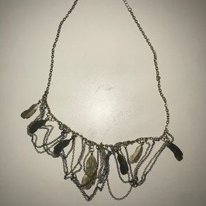 Boho Feather Neckalce